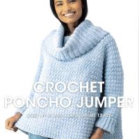 0055 Crochet Poncho Jumper